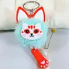 Nuevo Llavero Colgante Creativo de Bola Peluda para Gato Lindo Exquisito Regalo Gato de la Suerte Bola de Pelo Adorno Pequeño para Bolsa