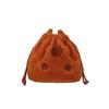 Bolsa de pelúcia infantil atacado fofa desenho animado cartão Pibala capivara bolsa com cordão porta-moedas menina armazenamento bolsa de ombro