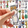 Marcadores Qiyu 30 Marcadores Divertidos de Animales con Avatares de Dibujos Animados y Diseños de Emojis, Marcadores Decorativos de Alto Valor