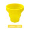 Taza de agua plegable de silicona para viajes al aire libre, portátil, anticaída, telescópica, para publicidad, regalo de vacaciones, disponible