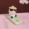 Adorno Auténtico de Resina para Teléfono de Mujer Quanzhou Hui'An, Soporte de Teléfono Cultural y Creativo, Soporte para Tableta para Ver Series, Regalo para Mejor Amiga