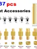 Kit de tuercas impresas 3D con adhesivo termofusible M2-M8 para incrustación en caliente con soldador 936 T12/T65 indentador