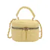 Bolso de Maquillaje Acolchado Nuevo Estilo Ins para Mujer, Bolso Cuadrado Fresco con Cadena Pequeña, Bolso de Hombro Cruzado Individual, Bolso de Mano al por Mayor