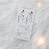 Pegatinas de Tatuaje Impermeables para el Día de San Valentín Transfronterizas, Cita Romántica, Pegatinas de Tatuaje Estilo Fresco, Venta al por Mayor por Fabricante