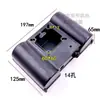 Caja de conexiones de motor monofásico doble capacitor integrado compresor de aire motor trifásico YL accesorios 200uf bomba de aire grande 90