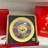 Actividad de moda nacional regalo Año del Dragón dragón auspicioso decoración Xianrui pintura con pan de oro oficina negocio regalo creativo traje caja de regalo