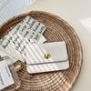 Monedero de estilo coreano para mujer, nuevo, de color sólido, sencillo, para estudiantes, bolso rojo multifuncional, billetera de gran capacidad