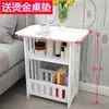 Mesita de noche minimalista moderna con armario de almacenamiento Gabinete lateral para dormitorio Gabinete de almacenamiento para sala de estar Mesa de centro para sofá Mesa auxiliar Dormitorio Armario pequeño