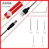 Furadeira Manual Wenwan Máquina Doméstica para Furar Pérolas Pulseira de Noz Resina Acrílica Cristal Cola Divisão USB Pequeno Elétrico