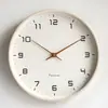 Reloj Estilo Tronco Colgante en la Pared 2025 Nuevo Reloj de Pared de Madera para el Hogar Reloj de Pared Simple Moderno para Sala de Estar Reloj Silencioso