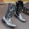 Zapatos de Invierno para Hombre 2024 Nueva Llegada talla grande Zapatos Altos Hombre Botas Cálidas Transfronterizas Zapatos Casuales Diarios