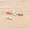 Kaida Joias Acessórios Ouro Pingente Pequeno de Liga Metálica com Pingente Único para Pulseira Acessórios para Pingentes Salto Alto