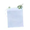 Bolsas de té con cordón, Tela no tejida, 50 Piezas, 5.5*7, Bolsas Filtro para Decocción de Hierbas, Bolsas para Condimentos, Té de Flores, Bolsas Desechables de Hierbas para Pediluvio