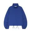 Comércio Exterior Transfronteiriço Estilo Europeu e Americano Roupas Femininas ZA AliExpress Venda Quente Jaqueta Casual Solta com Botões