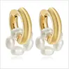 Pendientes de Aleación Europea y Americana Nuevos Estampados Hechos a Mano con Cuentas para Mujer Venta Caliente Transfronteriza Múltiples Elementos Exquisitos Pendientes Creativos que Combinan con Todo