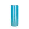 Taza termo de acero inoxidable 304 para comercio exterior transfronterizo, pintura arcoíris, taza recta de 20 oz, sublimación, pajita, taza delgada, taza de agua