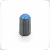 Eixo Cardan 6MM Tampa de Botão Bicolor Botão de Potenciômetro Botão de Ajuste de Volume de Placa de Som Tampa de Botão de Mixer