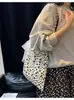 Bolsa de Lona Transfronteiriça para Mulheres, Grande Capacidade, Novo Modelo 2026, Bolsa de Ombro Versátil para o Verão Estilo Preguiçoso, Bolsa Tote Casual para Estudantes