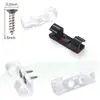Pegamento Acrílico Transparente Autoadhesivo Gestión de Cables Fijador de Cables Clip Fijador de Cable de Datos Tarjeta de Cable Almacenamiento y Organización de Cables de Red