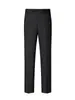 Calça Social Masculina Plus Size de Corte Reto Slim Fit, Estilo Britânico para Negócios, Calça Business Casual Masculina, Resistente a Amassados, Não Precisa Passar