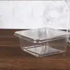 Caixa de embalagem para bolo Floresta Negra caixa para assar confeitaria caixa para embalar bolo de corte de chocolate mousse transparente espessada