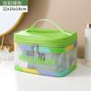 Bolsa de Cosméticos Dopamina para Mujeres, Bolsa Cuadrada Portátil, Bolsa de Aseo Impermeable de Gran Capacidad, Bolsa de Almacenamiento de Cosméticos al Por Mayor