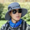 Chapéu de Cowboy Ocidental Chapéu de Pesca para Viagem e Acampamento Feminino Chapéu de Sol de Verão Chapéu de Sol para Montanhismo ao Ar Livre Moda Masculina