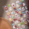 Adesivos para Nail Art Tema Cachorro Desenho Animado Relevo Cyansea Copo d'Água Fofo CCD Adesivo Impermeável Decoração de Fundo Adesivos