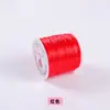 Suministro directo de fábrica línea elástica plana de 0.8 mm buena elástica resistente al desgaste línea para abalorios pulsera de abalorios diy línea al por mayor