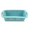 Molde de silicona para hornear pasteles, fácil de desmoldar, rectangular, para tostadas, para horno doméstico, utensilios de silicona para hornear, suministros para hornear