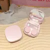 Caixa de lentes de contato de cor Macaron simples Linda caixa de pupila Portátil Compacta Estilo Coreano Ins Caixa de armazenamento de alta qualidade