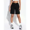 Shorts de Mezclilla Ligeros de Color Azul Claro de Verano Versátiles de Venta Caliente Transfronteriza, Estilo Básico que Favorece Todos los Tipos de Cuerpo, Shorts de Cintura Alta de Longitud Media