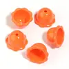 Lirios campanilla de viento encaje acrílico cadena para teléfono móvil joyería diy joyería hecha a mano pendientes collar accesorios