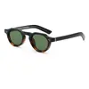 Nuevas gafas y gafas de sol transfronterizas para mujer, gafas de sol redondas de moda estilo japonés para hombre, sensación de alta gama, suministro directo del fabricante