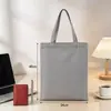 Bolsa de lona em branco para estampar logo, impressão colorida, bolsa de ombro única para compras, bolsa de algodão para publicidade e treinamento