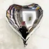Globo de Película de Aluminio en Forma de Corazón de 18 Pulgadas Día de San Valentín Propuesta Decoración de Habitación de Boda Decoración de Boda Globo de Amor Suministros para Fiestas