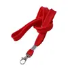 Corda de algodão oca de 1 cm crachá de certificado nome marca cordão fabricante crachá de certificado alça