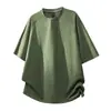 Nueva Camiseta de Manga Corta de Secado Rápido de Verano para Hombre, Sensación Fresca de Seda de Hielo, Tallas Grandes M-8XL, Múltiples Imágenes
