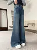Pantalones de Forro Polar para Niñas Otoño Invierno Nuevo Estilo Niños Medianos y Grandes Pantalones Elásticos Microcampana Pantalones de Mezclilla Suaves Estilosos para Niños Pantalones Largos Casuales