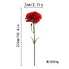 Flor artificial Cravo Branco Nórdico Buquê de flores artificiais Flor decorativa Flor falsa Dia das Mães Floricultura Presente Flor