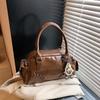 Bolsa de Mão da Moda Feminina Chegada Nova Primavera 2025 Estilo Ocidental Casual Simples Bolsa de Ombro Transversal Bolsa Almofada