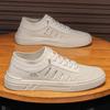 Zapatos de Invierno para Hombre, Malla Transpirable, Delgados, Tenis Anti-Olor, Zapatos de Vestir para Hombre sin Cordones, Tenis de Calcetín Fly-Knit