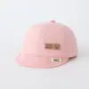 2026 Nuevo Sombrero de Bebé de Color Sólido con Visera Suave Verano Nuevo Ins Secado Rápido Transpirable Estilo Coreano Gorra de Béisbol Diseño Simple