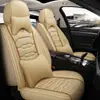 23 Novas Capas de Assento de Couro Integral 360 All-Inclusive Desenho Animado Almofada de Carro Universal para Todas as Estações