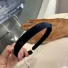 Corea del Sur Dongdaemun baket nuevo diseño retro francés avanzado terciopelo pedrería diadema elegante todo-partido accesorios para el cabello