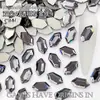 4*8mm Planos de Doble Punta Fondo Plano Broca de Forma Especial Accesorios para Joyería Cristal de Vidrio Broca para Uñas Uña Wear Joyería para Uñas Venta al por Mayor