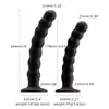 Fábrica Qianbaiqu Ventosa Anal de Perla de Silicona Punto G Perla Trasera Usable Productos para Adultos Perlas Sexy