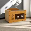 Placa Arranhador para Gatos Transfronteiriça Ninho para Gatos Integrado Villa para Gatos Superdimensionada Ninho Superdimensionado Arranhador para Gatos Resistente ao Desgaste Sem Farelos Parede Vertical