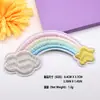 Nuevos Parches Bordados de Adhesivo Termofusible Arcoíris del Fabricante, Parches sin Coser para Decoración de Ropa y Sombreros, Parches Premium para DIY