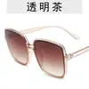Gafas de Sol Cuadradas de Marco Grande Tachonadas de Moda Transfronterizas para Fiestas, Reuniones, Salidas al Aire Libre, Gafas de Sol con Marco Negro para Mujer al por Mayor